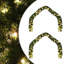 vidaXL Christmas Garland with 600 LEDs PVC-1034889268
