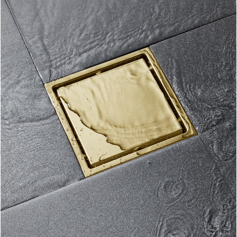 6 Inch Square Shower Floor Drain