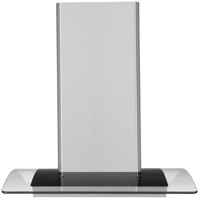 Hotte pour îlot de cuisine convertible 30 pouces en acier inoxydable Ancona