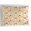 Ensemble de 2 taies décoratives pour thé et thé 26 po x 20 po corail foncé Ambesonne