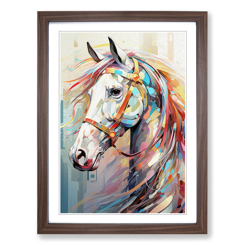 Horse Futurism No.2 - Framed Print