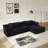 Boneless 105.9" L-Shaped Sectional Sofa With Chaise-431494853