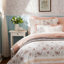 Ensemble d'édredon 9 pièces en percale de coton Blush King-131583543-131583544