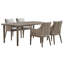 Ensemble repas en aluminium 5 pièces Galilea
