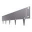 Ensemble de 5 bordures en acier pour bordure antirouille 39 x 5 po gris foncé-125505738-125505736