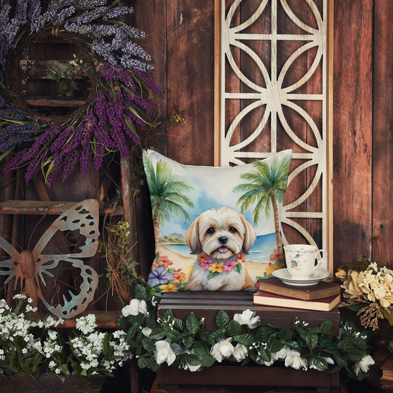 Coussin décoratif intérieur / extérieur Autre / Sans motif, H 14 po x l 14 po