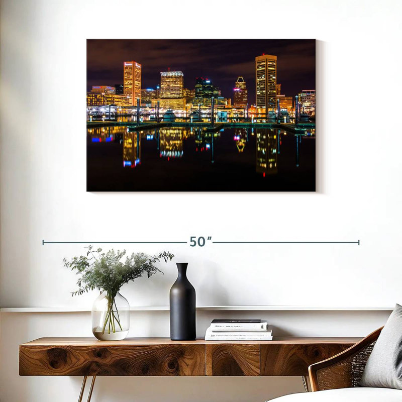 Horizon nocturne de Sirci Baltimore, H 24 po x l 36 po