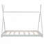 Lit plateforme simple avec structure triangulaire-768540779