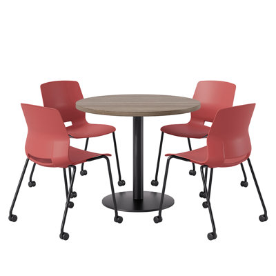 Ensemble repas pour quatre personnes