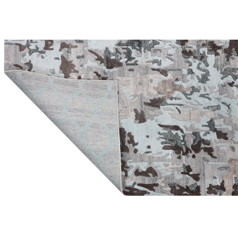 Abstract Area Rug, Rectangle 5'9" x 8'10"