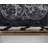 Woonsocket Polystone Floor Leopard Sculpture with Carved Faceted Diamond Exterior-1308457027
