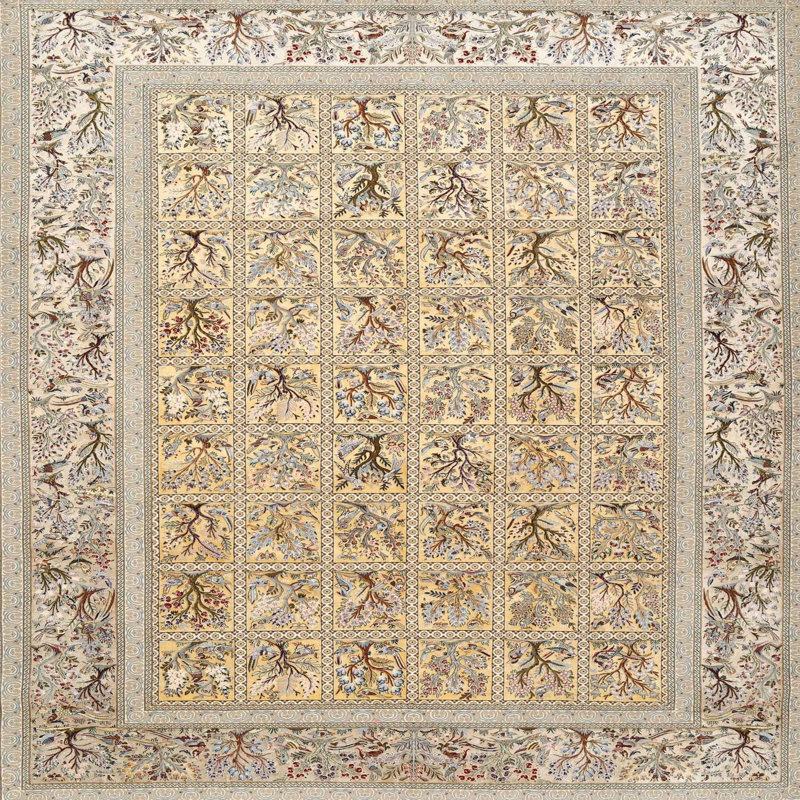 Oriental Indoor Rug, Square 8'