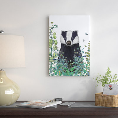 « badger minstrel ii », impression sur toile tendue