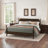 Cleo Solid Wood Bed Frame With Spindle Design-240897475-240897476