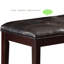 Banc rembourré en similicuir