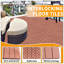 Carreaux de terrasse en plastique emboîtables pour une utilisation extérieure et intérieure, imperméables et faciles à installer, idéaux pour les patios et les jardins-114649966