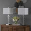 Lampe de table décorative en cristal vaughan