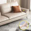 Canapé-coussin gris en cuir véritable standard-18324118