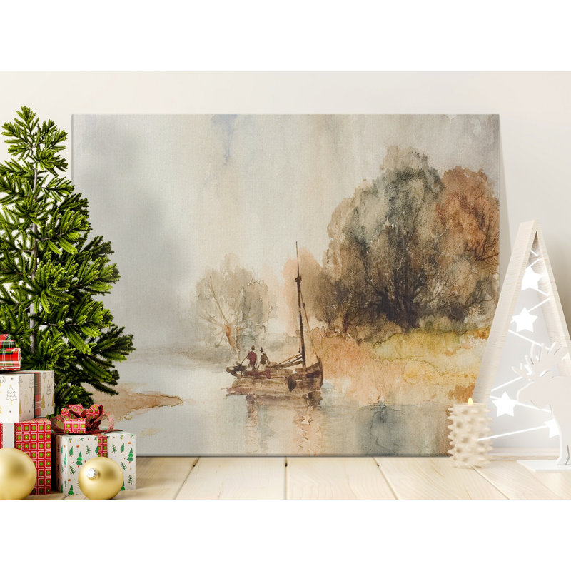 Leong Wrapped Canvas Print Set, 48x32