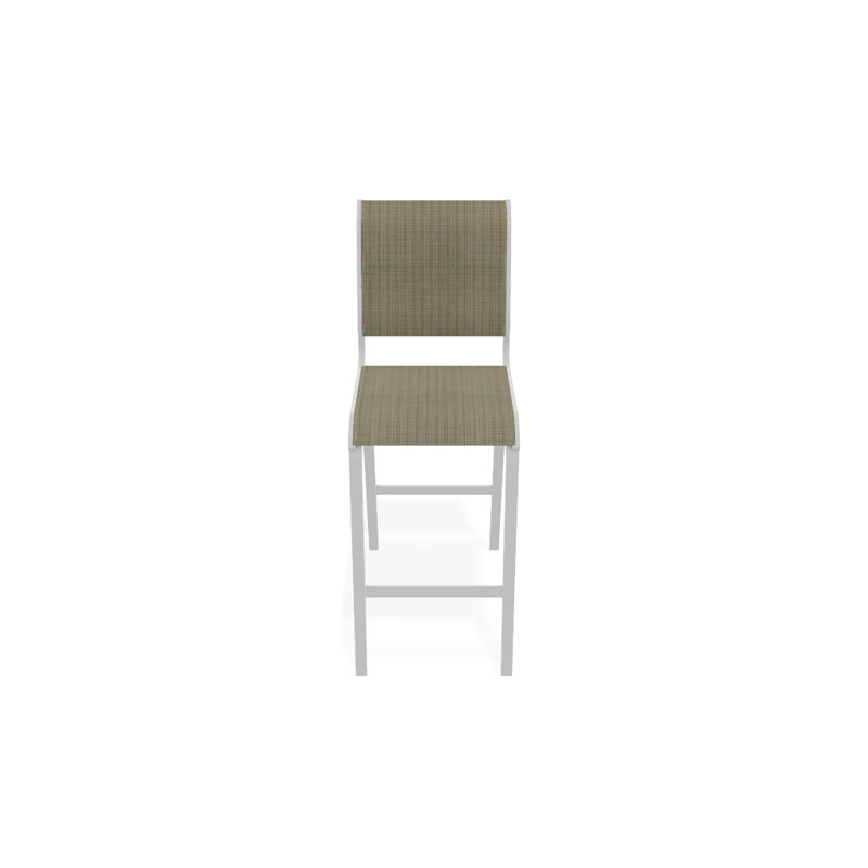 Tabouret de bar 29,5 po Holna, Blanc texturé, Skip