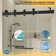 57-60 in W x 78 in H Frameless Shower Door with Advanced Closing System