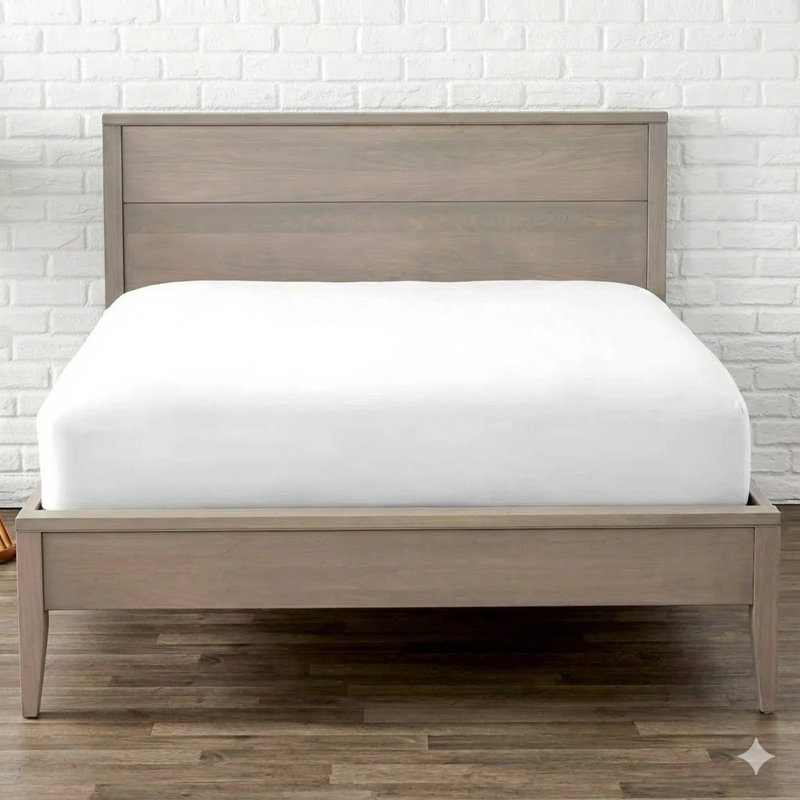 Soft Brushed Microfiber Fitted Sheet - 15" Deep Pocket, Breathable & Cooling Bottom Sheet, Wrinkle & Fade Resistant