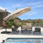 3m Square Cantilever Parasol-37406968