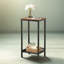 Ensemble de 2 tables d'appoint Industrial