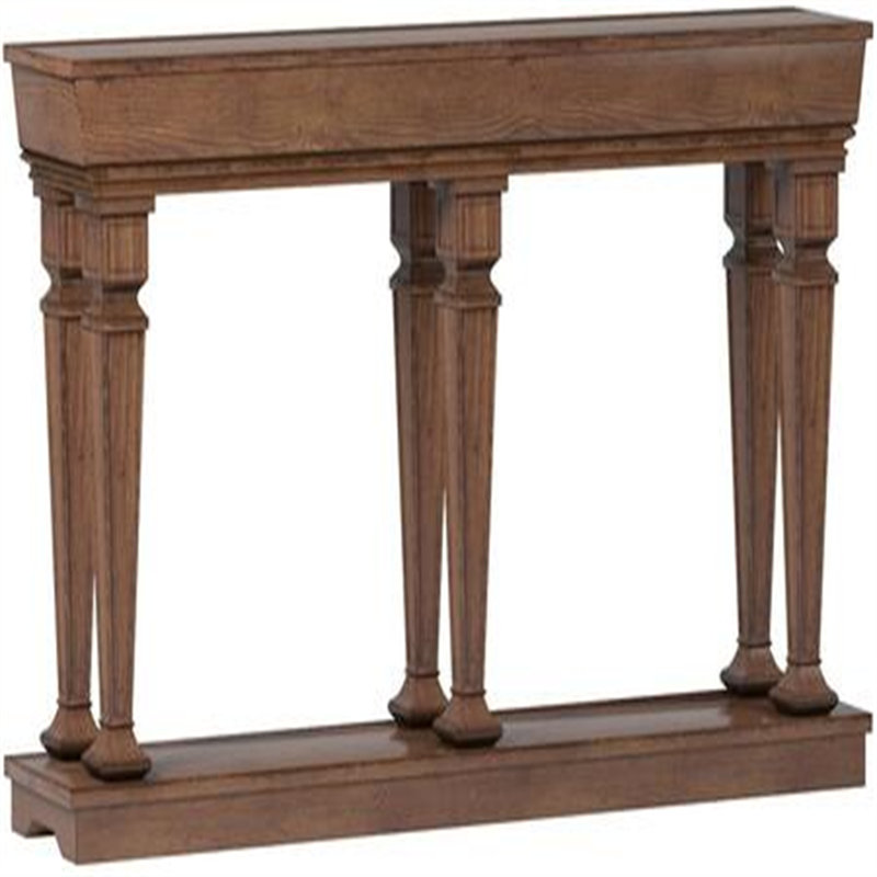 Console en bois Soraya, H 35,08 po x l 70,18 po x P 12,2 po