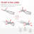 7' Artificial Pencil Christmas Tree