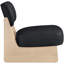 Fauteuil d'appoint en cuir Vetra Lystra-121555203-121555207