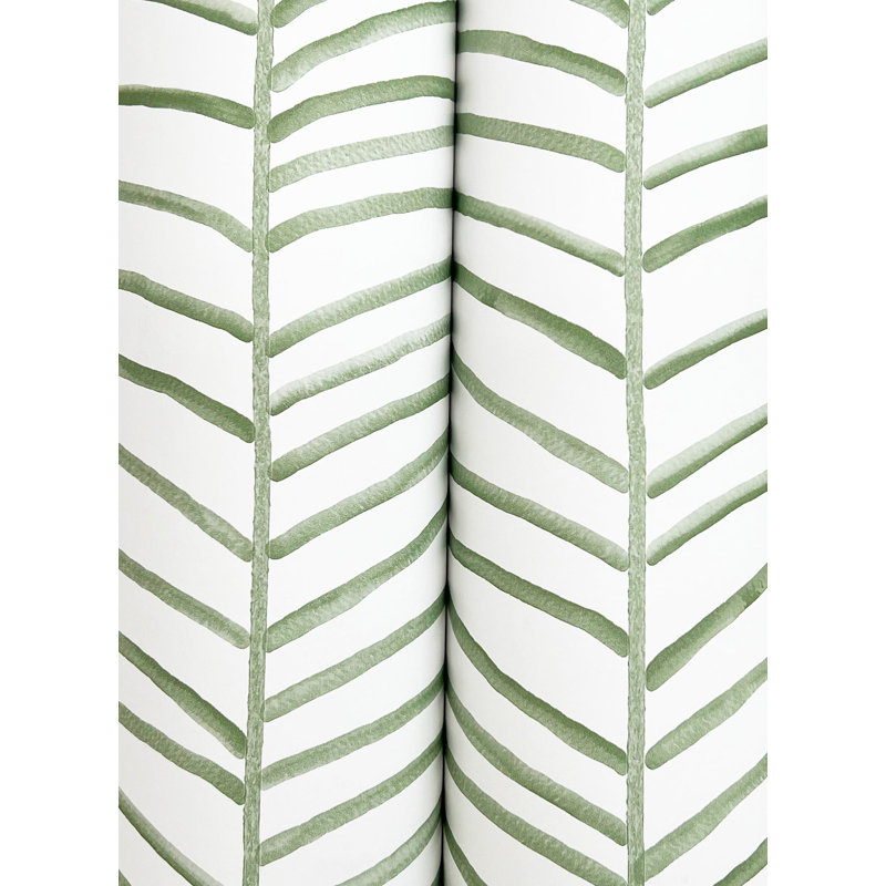 Papier peint Cascade Palm Chevron, Plante palmier