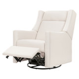 Kiwi Deluxe Power Recliner and Swivel Glider with Heat and Massage