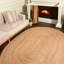 Tapis naturel tressé à la main-464751307