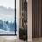 Length 11.8" X Width 15.7" X Height 63" Simple Stylish Dressing Mirror Cabinet, Full Body Mirror Cabinet, Extra Large Mirror, Multi Layer High Capacity Storage, Use Alone Or In Conjunction With Vanity