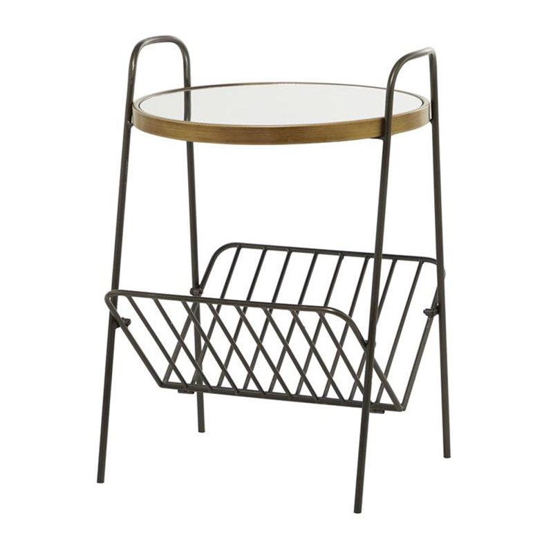 Table de bout avec rangement Iridessa