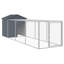 Poulailler avec couloir et grillage Drayten-204680069-204833970