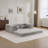 Compression Mahjong Sofa,Convertible Floor Sofa Bed,Diy Boneless Modular Sectional Sofa,No Assembly Required,Circle Fleece Fabric,Modern Oversized Loveseat,Light Grey-1843100102