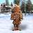 Freestanding Christmas Nutcrackers Outdoor Decoration Figure