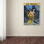 Art mural sur toile tendue - Art déco pour femme, décoration murale vintage pour salon, chambre à coucher ou bureau - 24 x 32-24044384