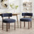 Upholstered Solid Wood Dining Chair Side Chair-1666292713