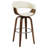 Ecru Swivel Bar Stool