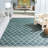 Shealin Machine Washable Performance Geometric Rug-884280062