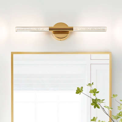 2-Light Dimmable Bathroom LED vanity light