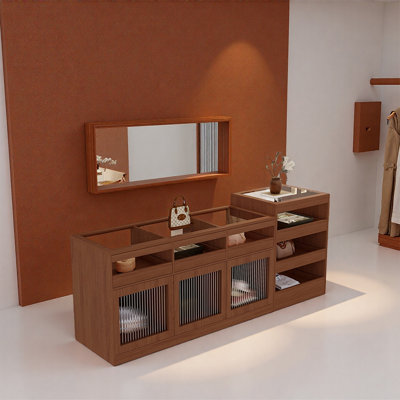 Vitrines polyvalentes tendance conçues pour les magasins et les points de vente