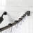 Kingston Brass Edenscape 60-Inch-72-Inch Stainless Steel Adjustable Single Curved Shower Curtain Rod-91111361