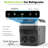 Advwin 23Quart/22L Car Refrigerator 12 Volt Electric Cooler, Portable Plug In Car Cooler For Camping, Travel, Rv, Black-109011756