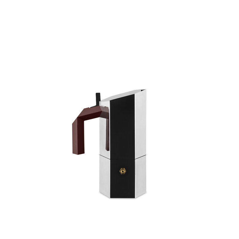 Alessi Menhir Stovetop Espresso Maker, 3 Cups