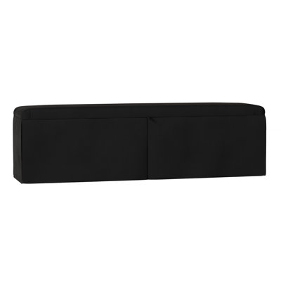 Banc de rangement à couvercle rabattable Ryan
