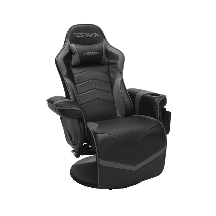RESPAWN 900 Gaming Recliner - Video Games Console Recliner Chair, Computer Recliner, Adjustable Leg Rest and Recline, Recliner with Cupholder, Reclining Gaming Chair with Footrest